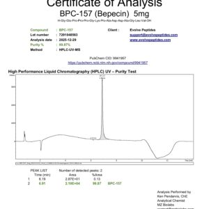 BPC-157 5 mg