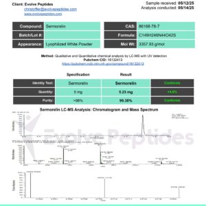 Sermorelin 10 mg