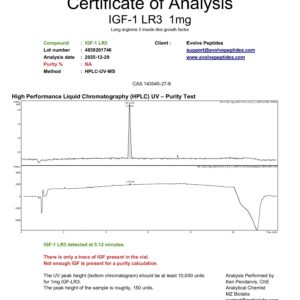 IGF-1 LR3 1 mg